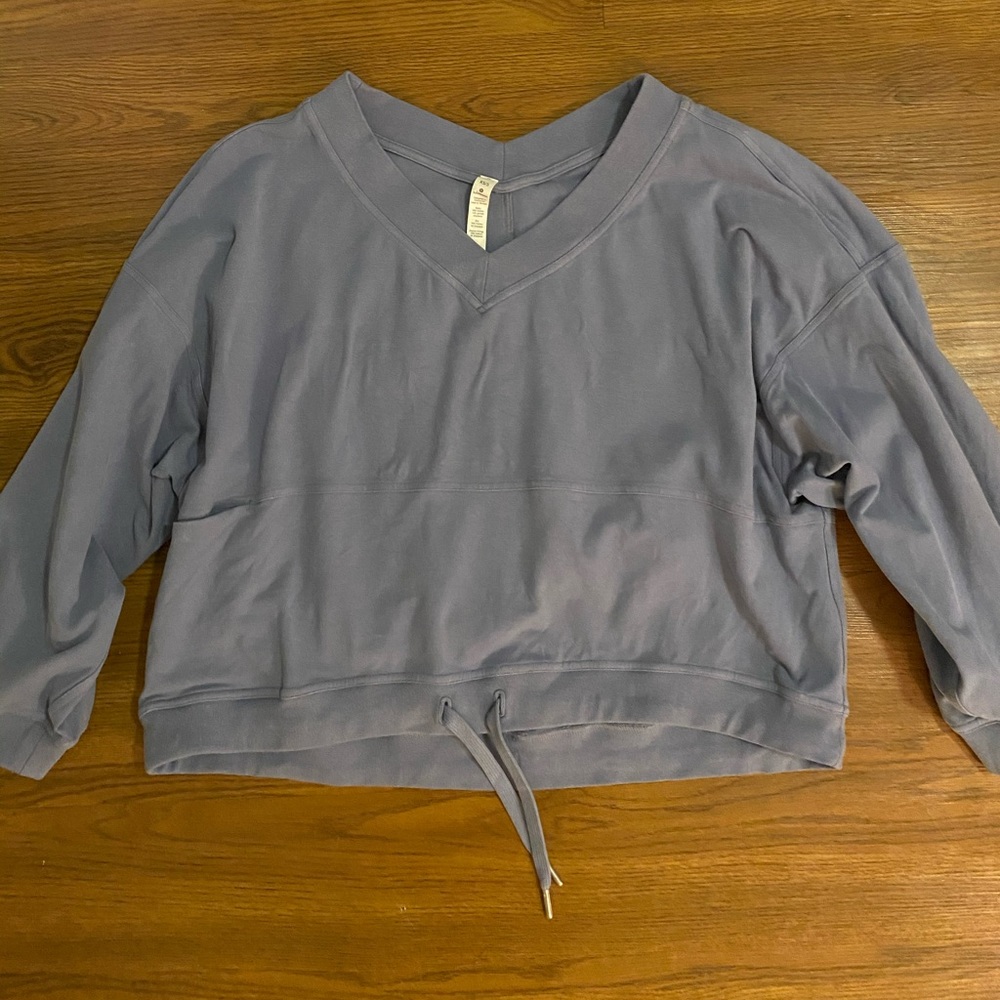 Blue Lululemon pullover!